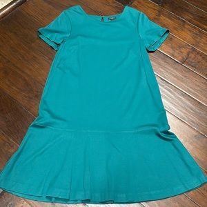 Ann Taylor medium petite drop waist dress